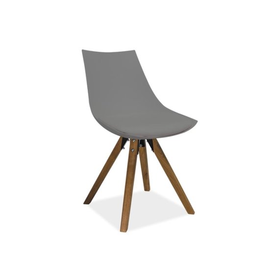 Dining chair LENOX beech / gray