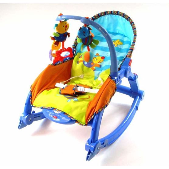 2-in-1 Baby Rocker - Blue