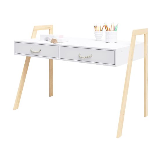 2-in-1 Crib and Desk CONE 120x60 - SCANDI