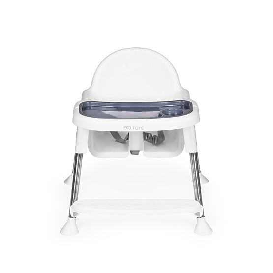 2-in-1 High Chair with Tray and Straps ECOTOYS