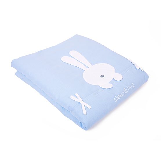 2-Piece Sleep&Hug Baby Cot Bedding Set - Blue