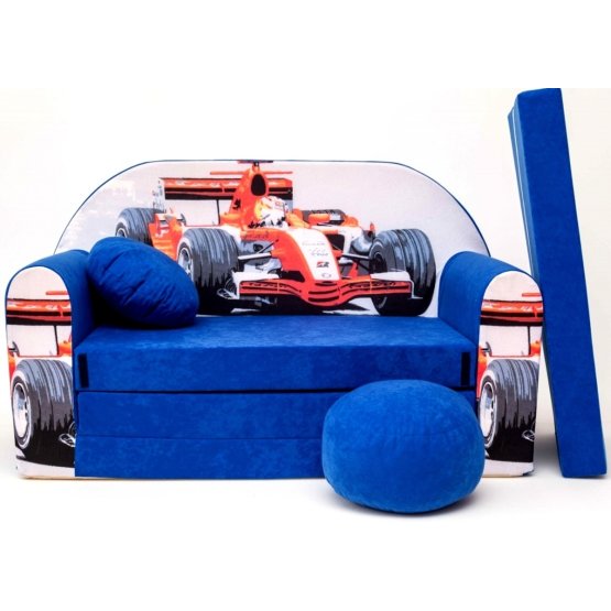 Children's sofa Formula Blue