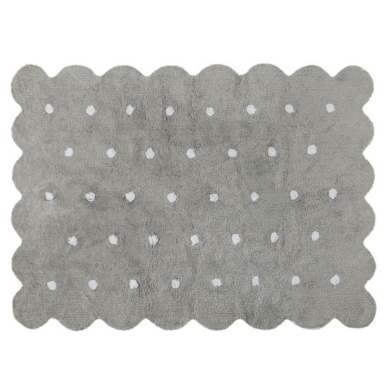 Children's rug Biscuit - Gray