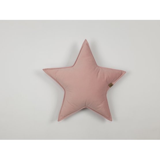 Star pillow - old pink
