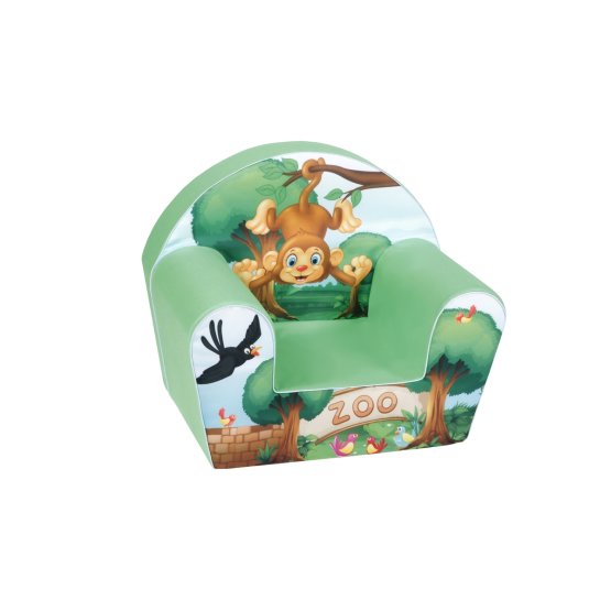 Children's chair Monkey - green