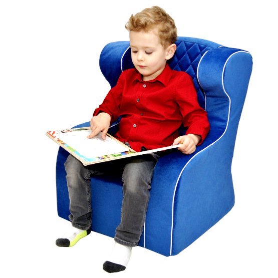 Children armchair Premium blue