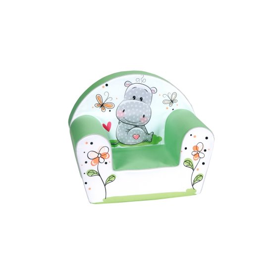 Children's chair Hippo green