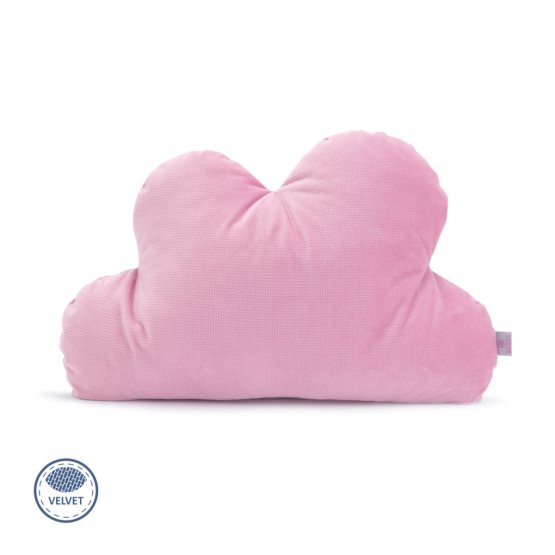 Cushion cloud Velvet pink