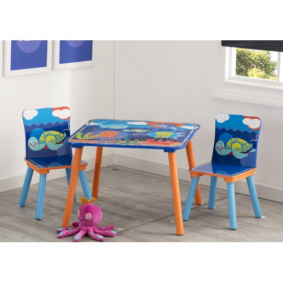Children's table with chairs Ocean