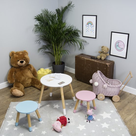 Ourbaby round table with chairs for children