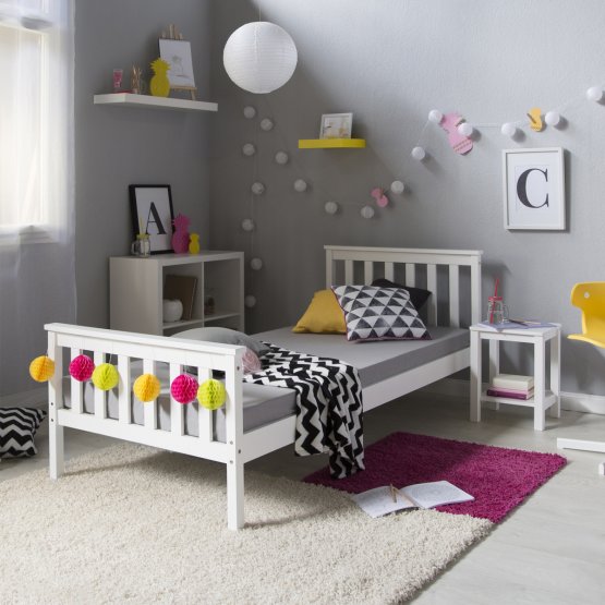Children's bed Anet - white