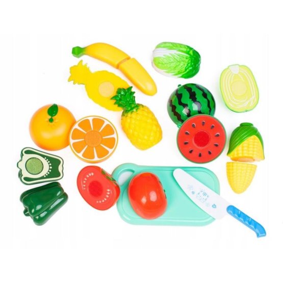 Fruits and vegetables for cutting