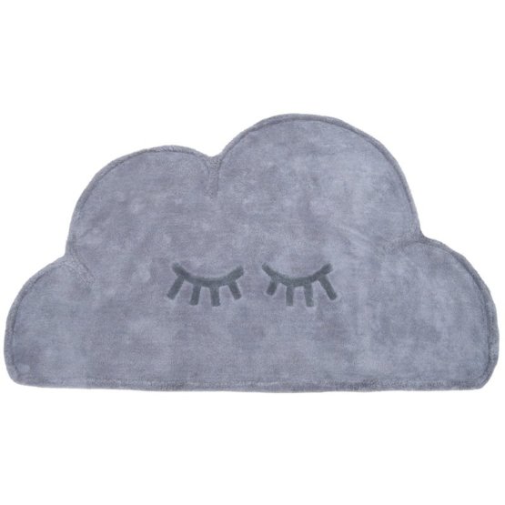 Children rug cloud - grey