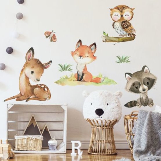 Wall stickers - Magic Forest XL