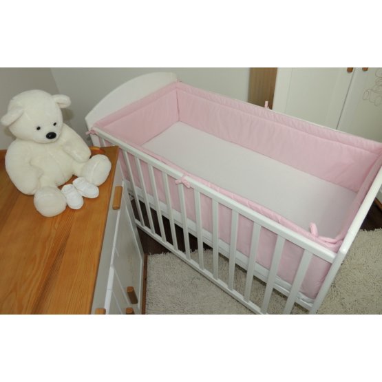 Cushion to cribs 120 x 60 - pink