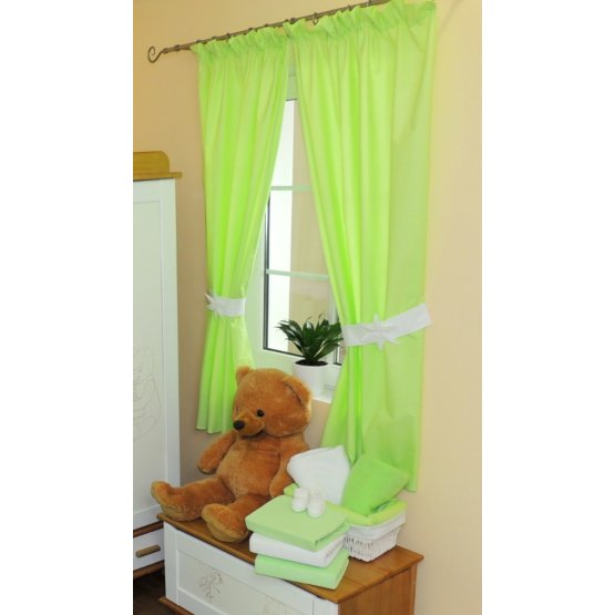 Children's Curtains - Green