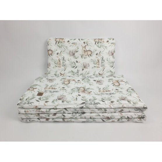 Bedding with filling - Forest animals