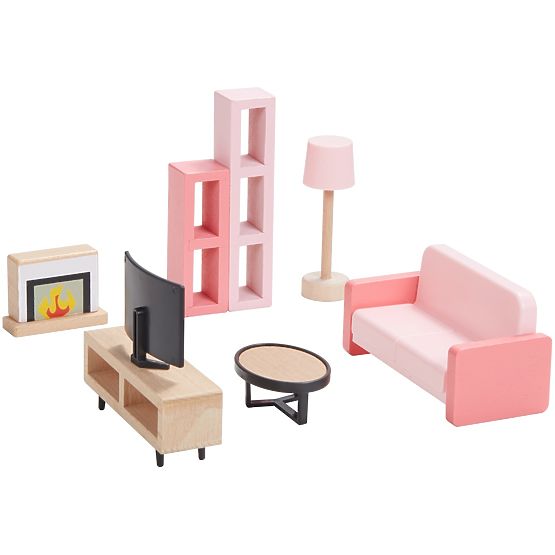 2Kids Toys 5-in-1 Furniture Set with Family