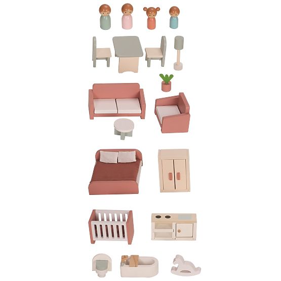 2Kids Toys Pink Dollhouse