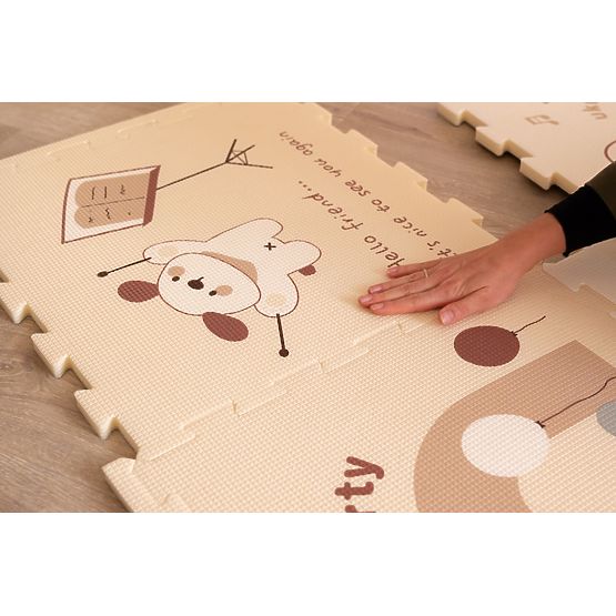 2Kids Toys Play Mat Animal Party 9 Pieces