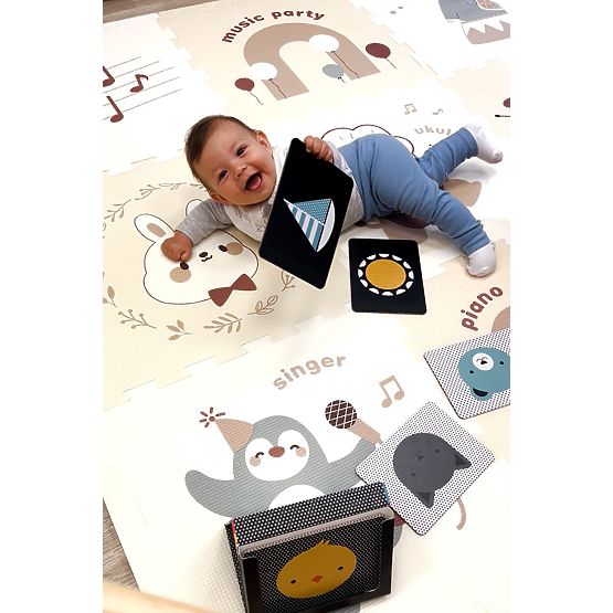 2Kids Toys Play Mat Animal Party 9 Pieces