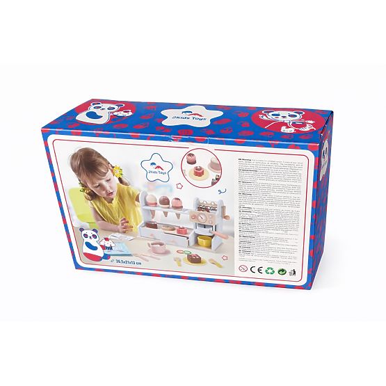 2Kids Toys Wooden 2-in-1 Confectionery
