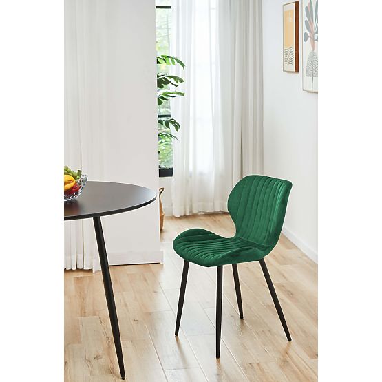 2x SJ.17 CHAIRS BOTTLE GREEN