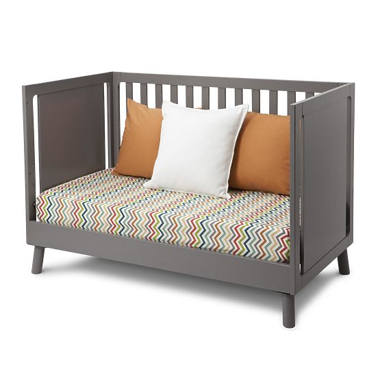 3-in-1 Manhattan Baby Cot - Grey