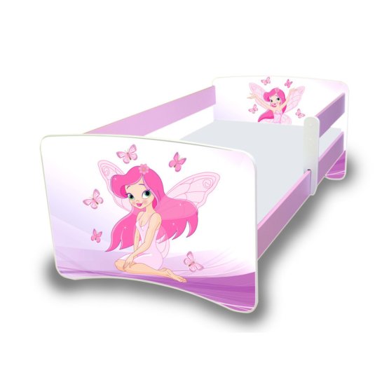 Nico Children's Bed with Safety Rail - Fairy