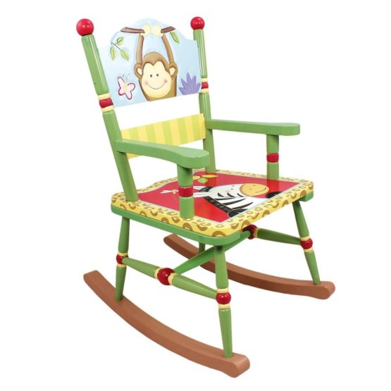 Safari children's rocking chair