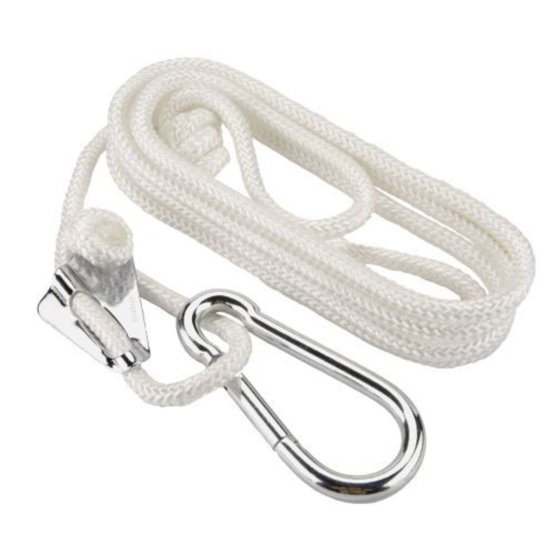 Fastening rope for mounting hanging chairs