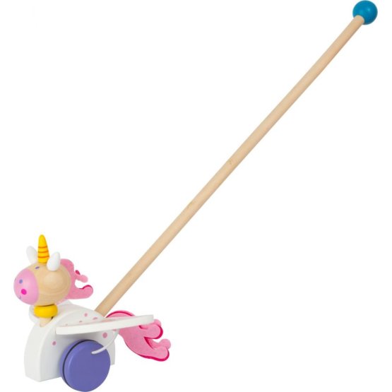 Pulling animal on a pole - Luna unicorn