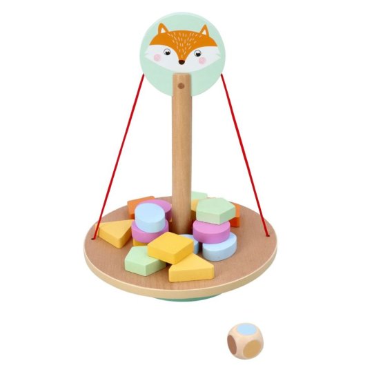 Balance game with a fox