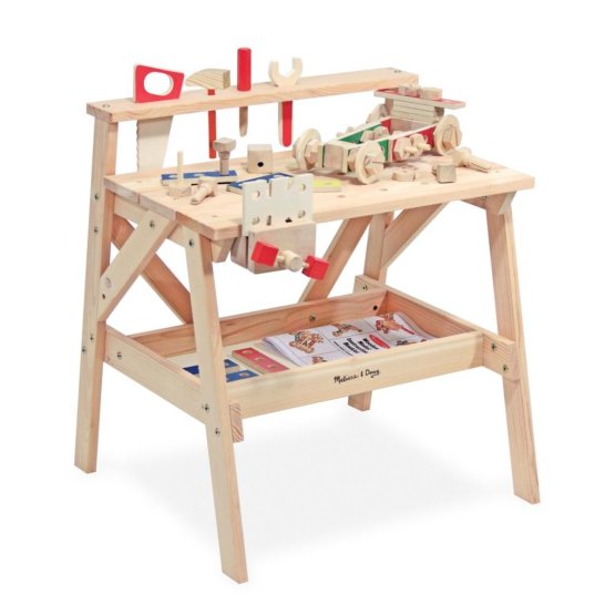Wooden workshop for do-it-yourselfers and kits 2 in 1