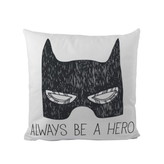 Mr. Little Fox Batman Pillow - Always be a hero