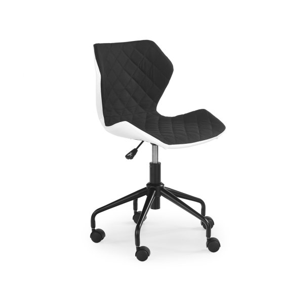 Matrix student chair - white-black