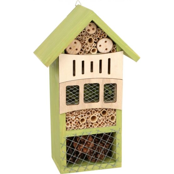 Wooden insect house