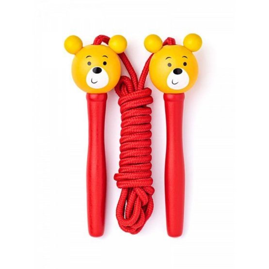 Colorful skipping rope - teddy bear
