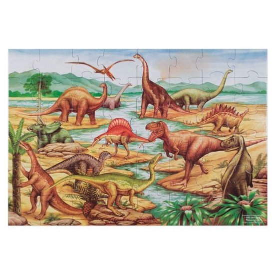 Floor puzzle dinosaurs 48 pieces
