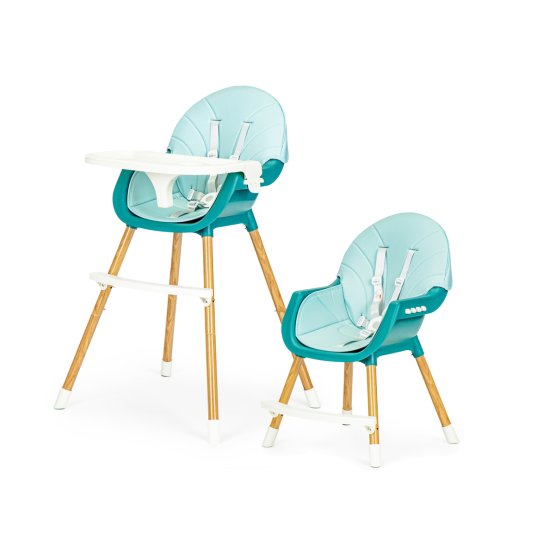Dining chair Polly 2in1 - turquoise