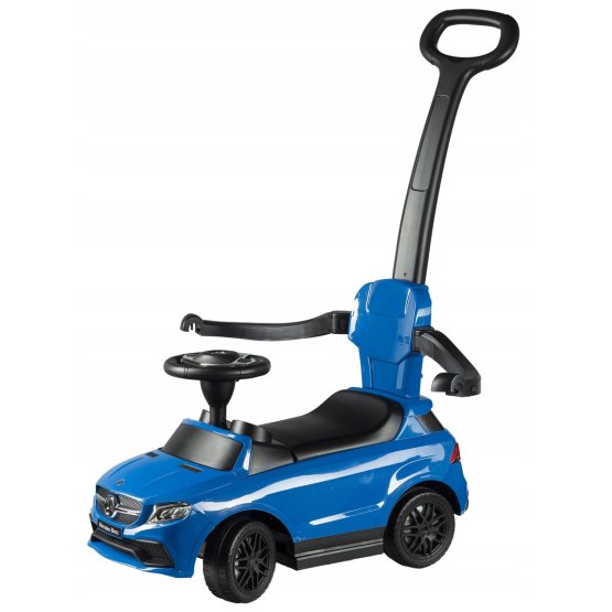Children's bouncer with Mercedes guide bar - blue