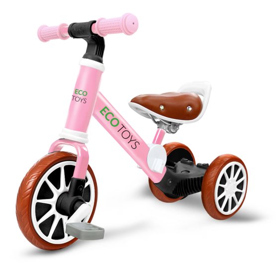Children's bike Ellie 3in1 - pink