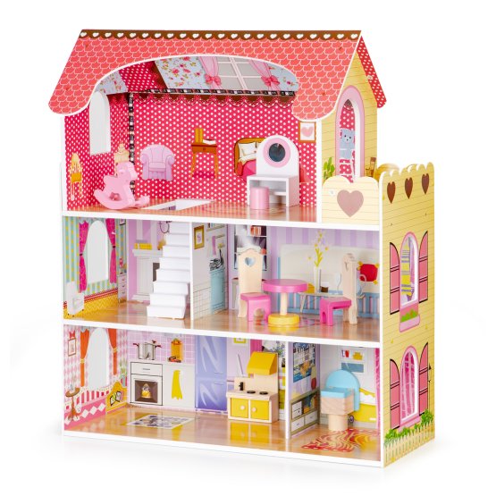 Wooden house for Madison dolls