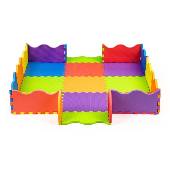 Foam pad - colorful puzzle