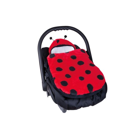 Sleeping bag to motorcycle seats - ladybug