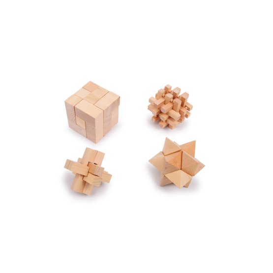 Small Foot Wooden puzzles set 4 pcs