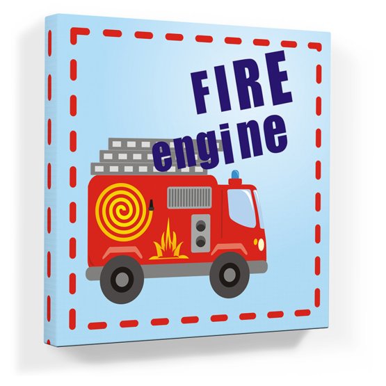 Children's Picture No. 02 - Fire Engine
