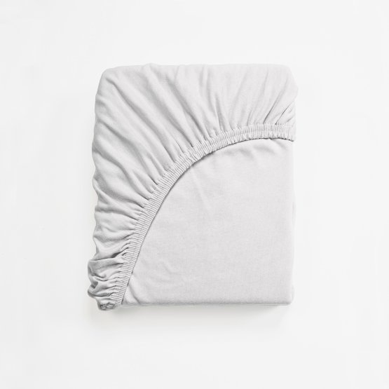 Cotton sheet 160x80 cm - white