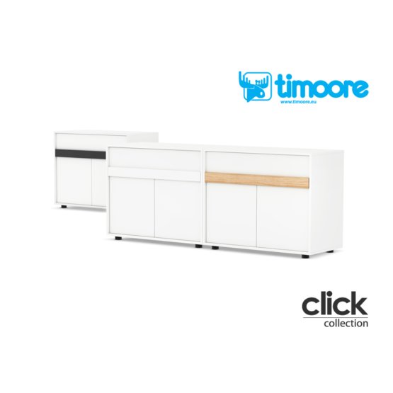 Chest of Drawers two-door Click White