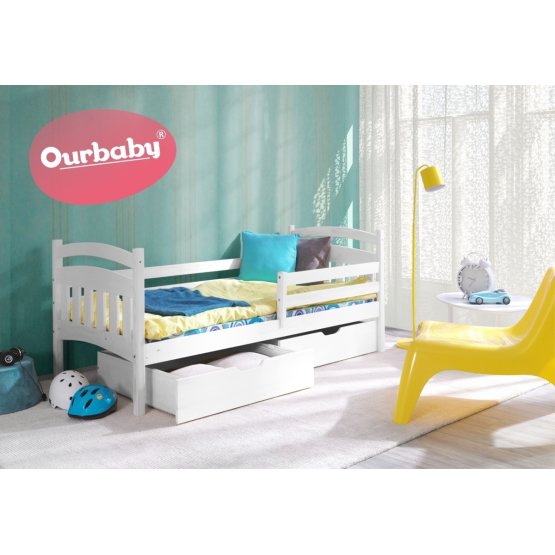 Ourbaby children's bed Marco - White